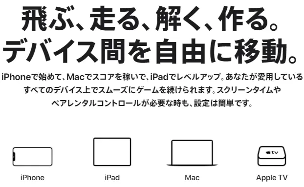 ゲームのサブスク【Apple Arcade(アップルアーケード)】